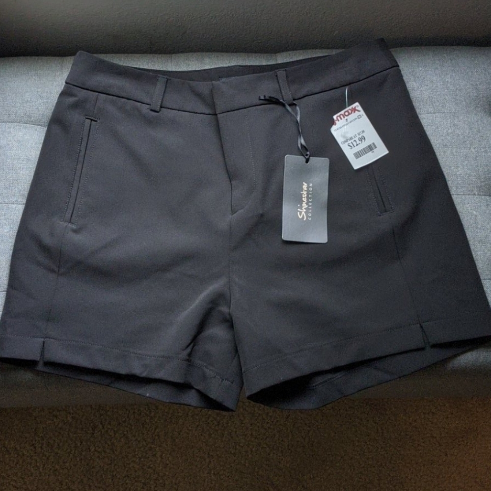 Dressy Black Shorts